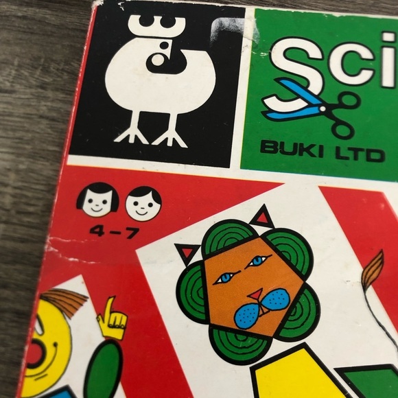 Vintage 1989 Scissor Fun Kids Activity Book - Picture 4 of 11